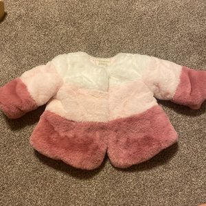 🧡 Buy 1 Get 2 Free! Super Soft Pink Puffy Girls Jacket